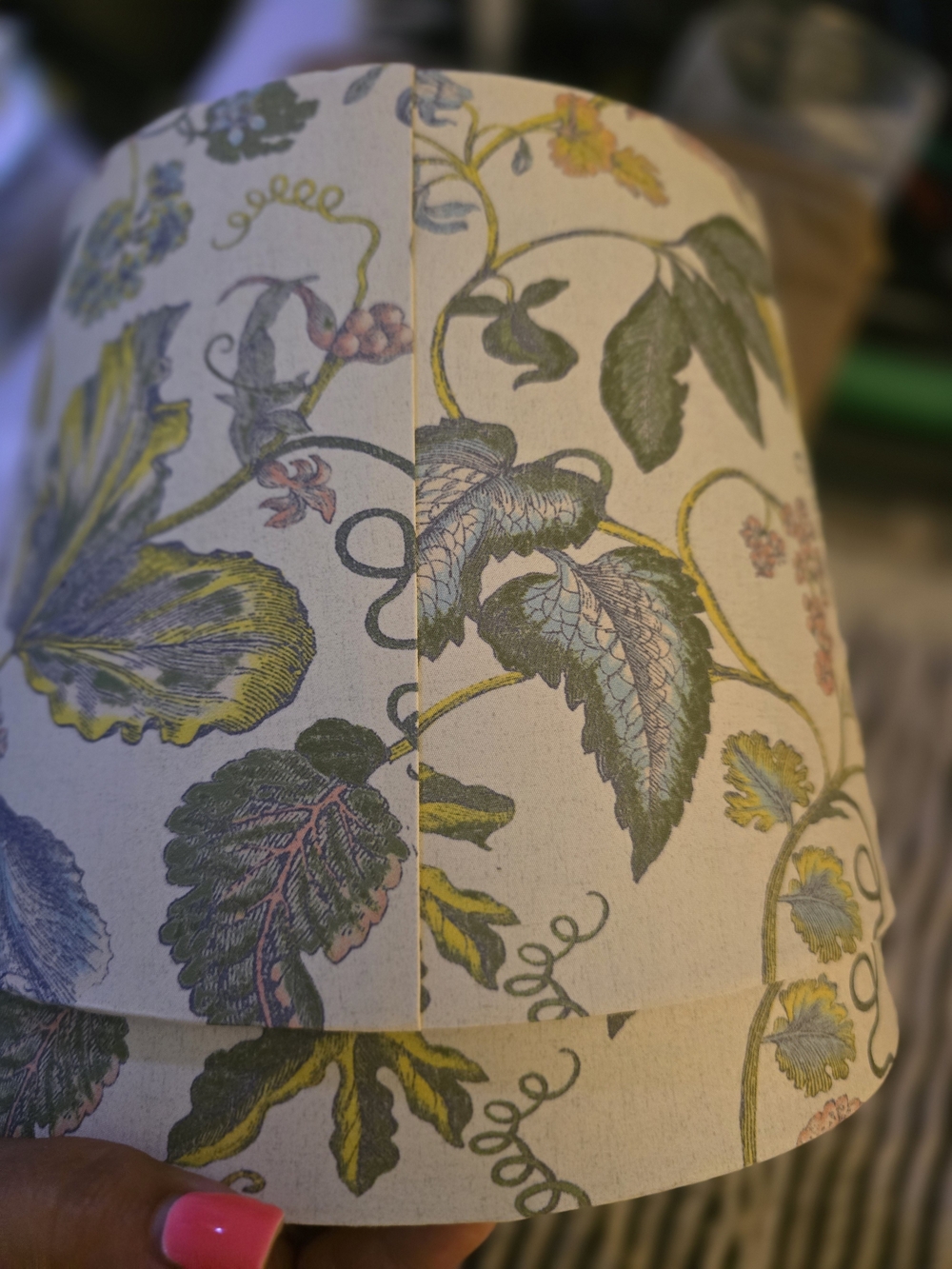 Floral Printed Lampshade Pair - Multicolor Bella Swan - Picture 7 of 11